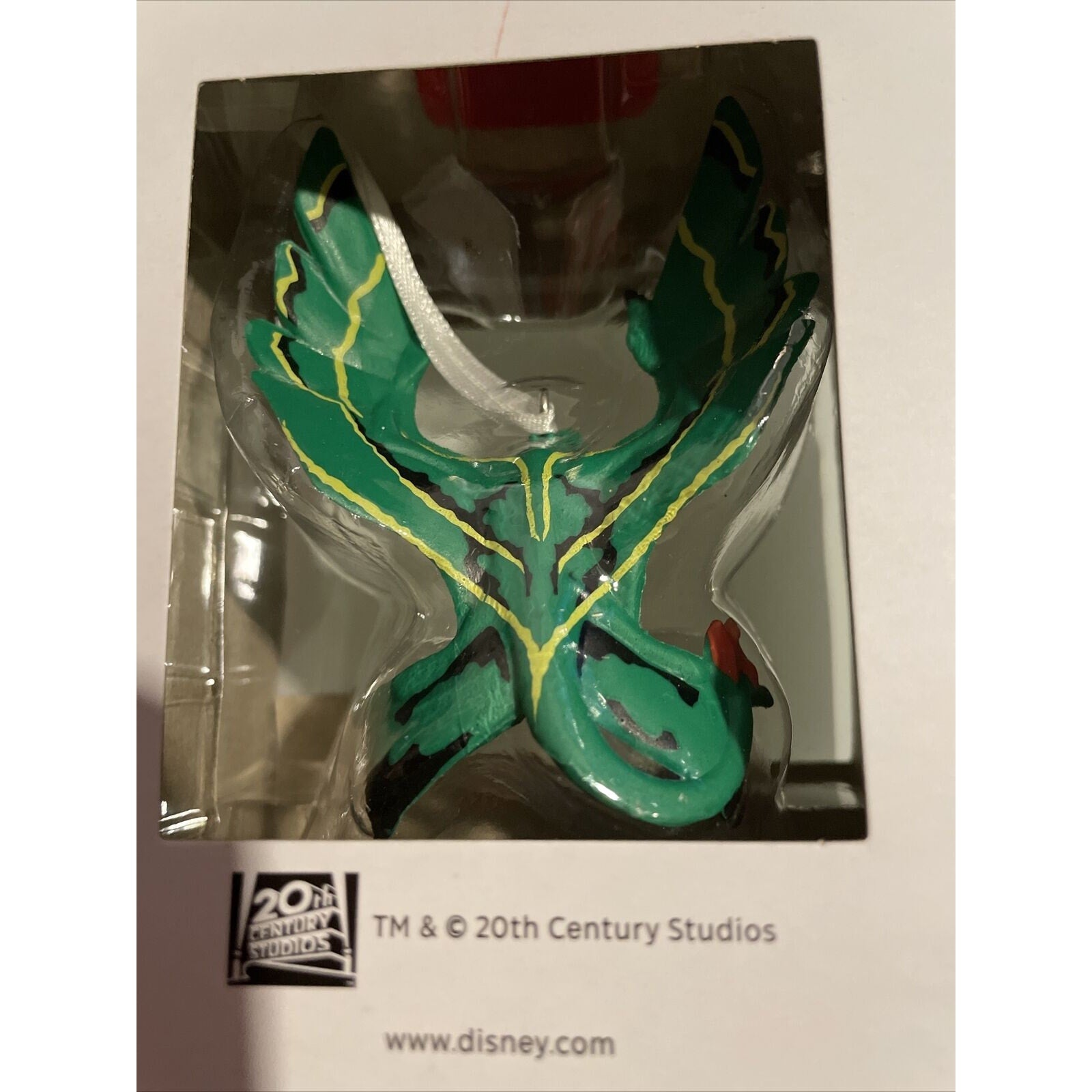 2022 Disney Hallmark Red Box Christmas Ornament Avatar Green Banshee Walmart New